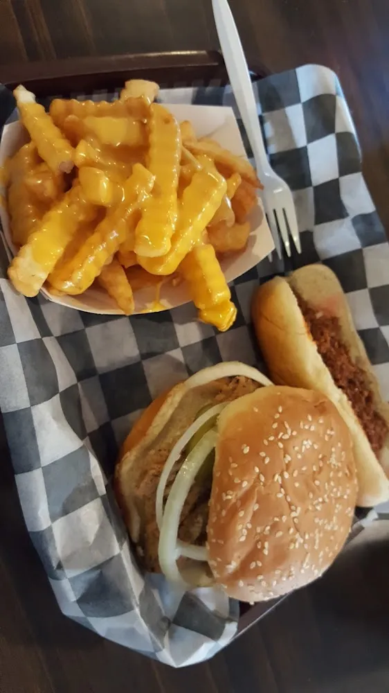 Hot Dog and Cheese Fries